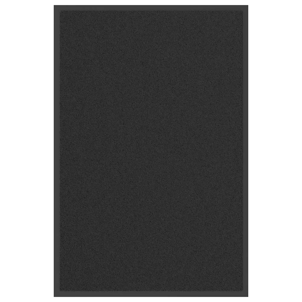 Durų kilimėlis, juodos spalvos, 60x90cm