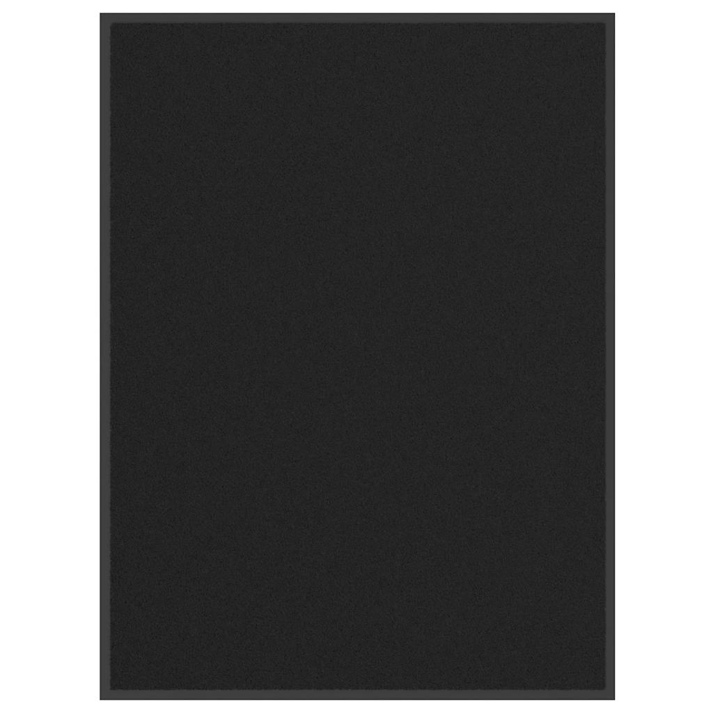 Durų kilimėlis, juodos spalvos, 80x120cm
