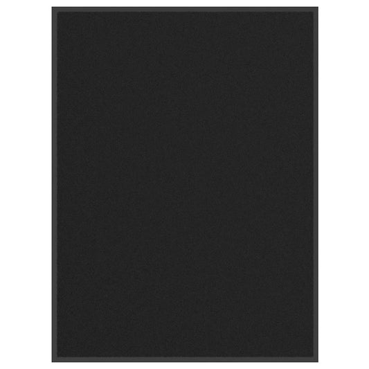Durų kilimėlis, juodos spalvos, 80x120cm