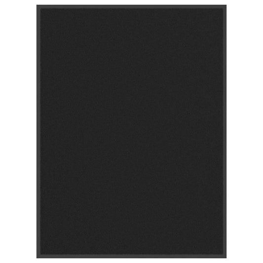 Durų kilimėlis, juodos spalvos, 90x120cm