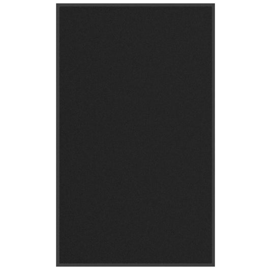 Durų kilimėlis, juodos spalvos, 90x150cm