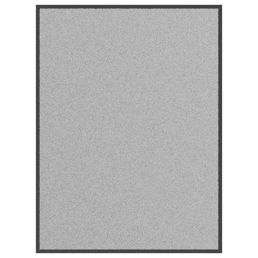 Durų kilimėlis, pilkos spalvos, 90x120cm
