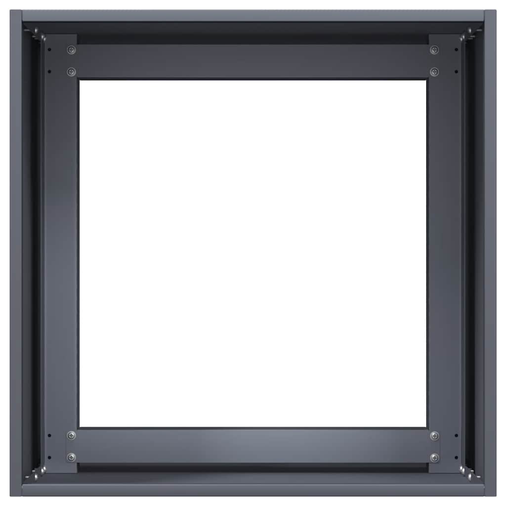 Lovelis, antracito, 40x40x40cm, šaltai valcuotas plienas