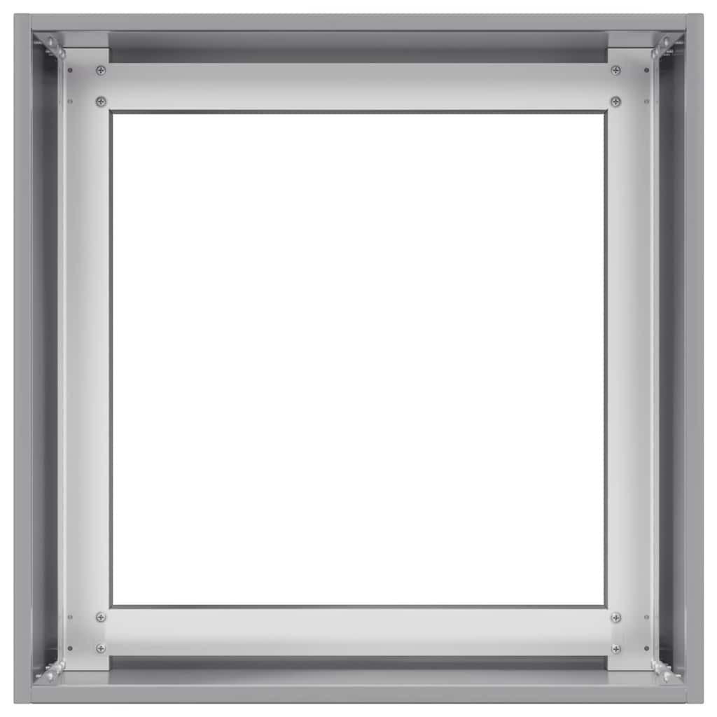 Lovelis, 40x40x40cm, galvanizuotas plienas
