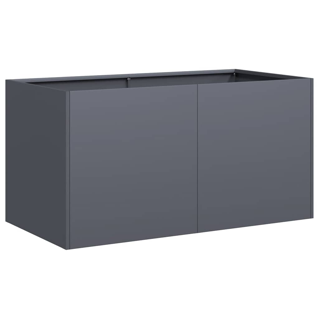 Lovelis, antracito, 80x40x40cm, šaltai valcuotas plienas
