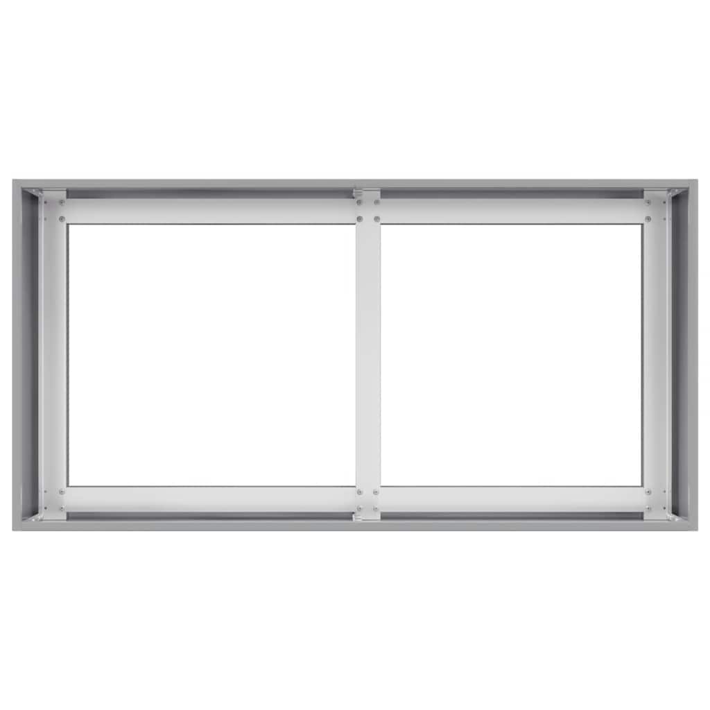 Lovelis, 80x40x40cm, galvanizuotas plienas