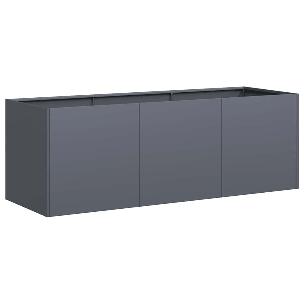 Lovelis, antracito, 120x40x40cm, šaltai valcuotas plienas