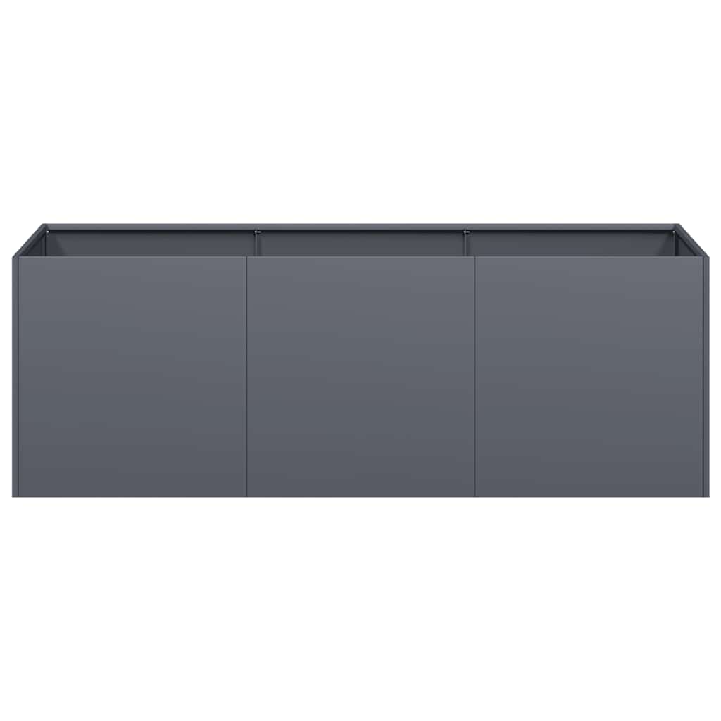 Lovelis, antracito, 120x40x40cm, šaltai valcuotas plienas