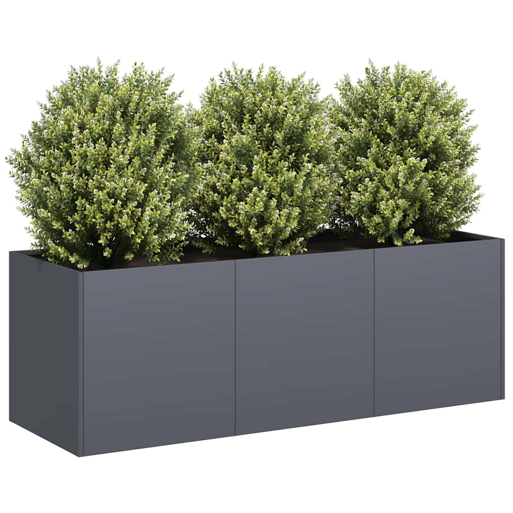 Lovelis, antracito, 120x40x40cm, šaltai valcuotas plienas
