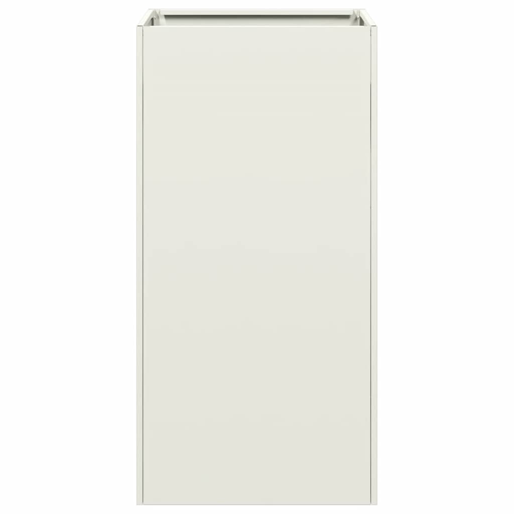 Lovelis, baltos spalvos, 40x40x80cm, šaltai valcuotas plienas