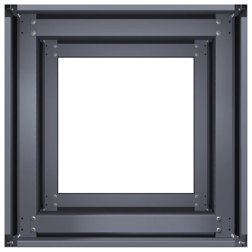Lovelis, antracito, 40x40x80cm, šaltai valcuotas plienas