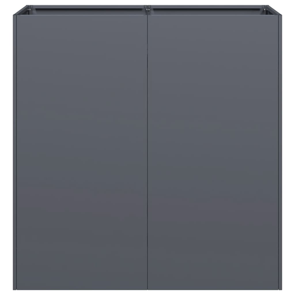 Lovelis, antracito, 80x40x80cm, šaltai valcuotas plienas