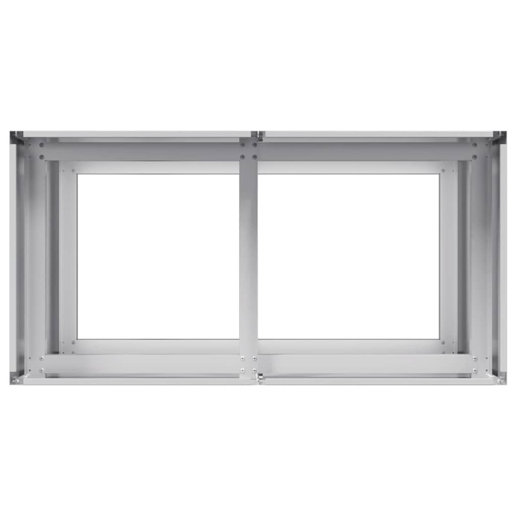Lovelis, 80x40x80cm, galvanizuotas plienas