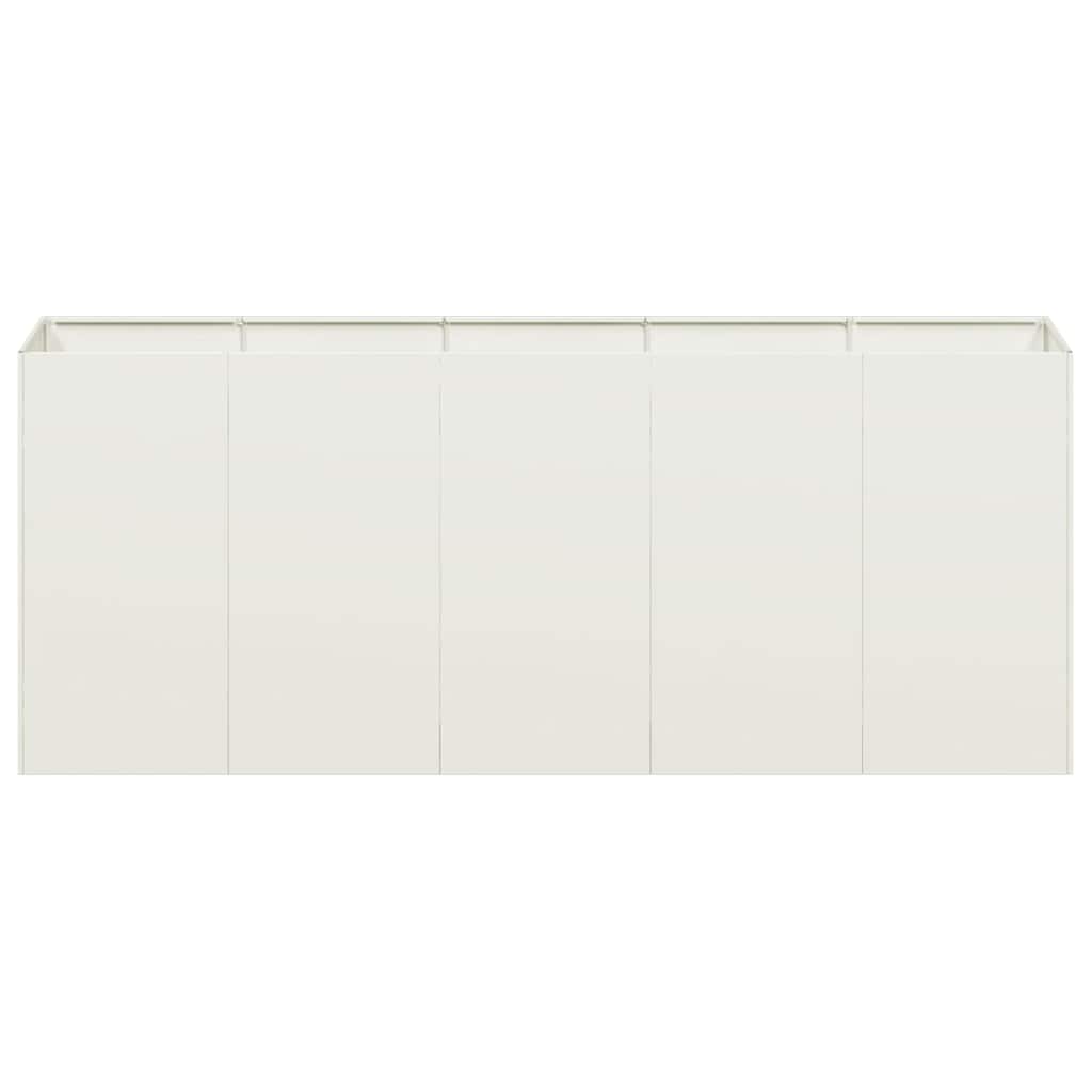 Lovelis, baltos spalvos, 200x40x80cm, šaltai valcuotas plienas