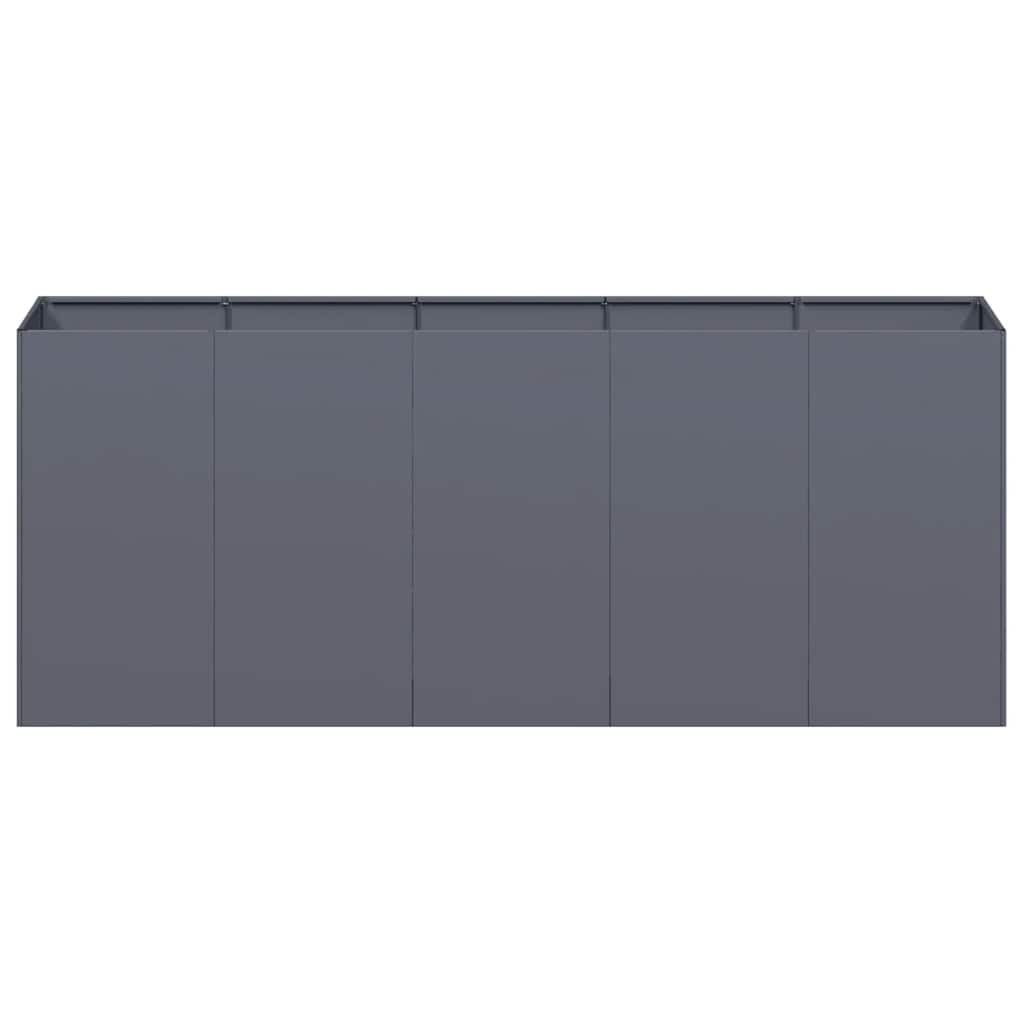 Lovelis, antracito, 200x40x80cm, šaltai valcuotas plienas
