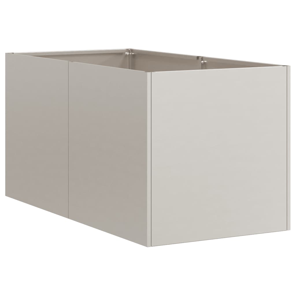 Lovelis, rūdžių, 40x80x40cm, oro sąlygoms atsparus plienas