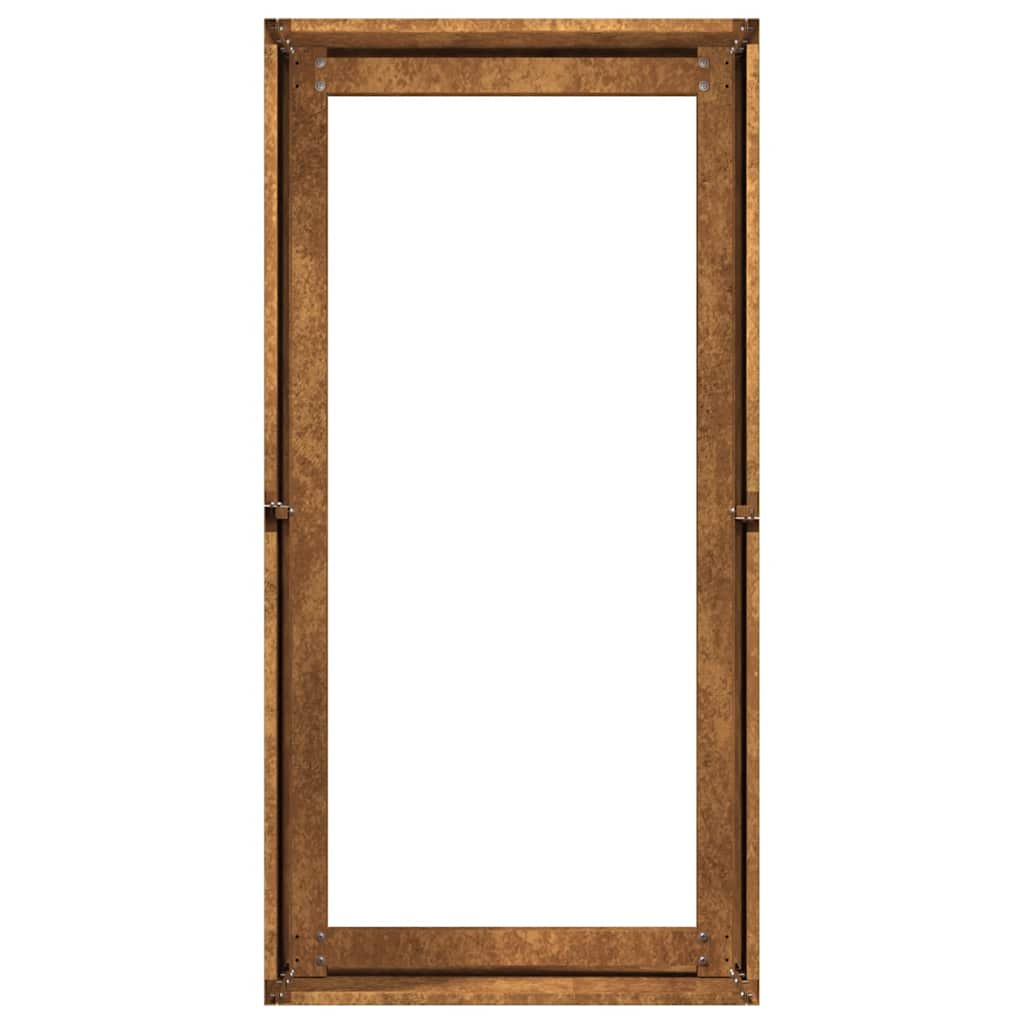 Lovelis, rūdžių, 40x80x40cm, oro sąlygoms atsparus plienas