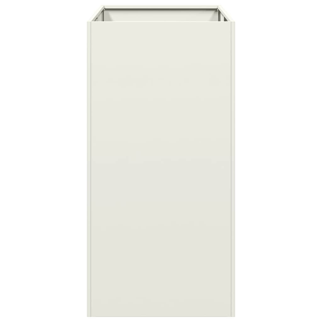 Lovelis, baltos spalvos, 40x80x80cm, plienas