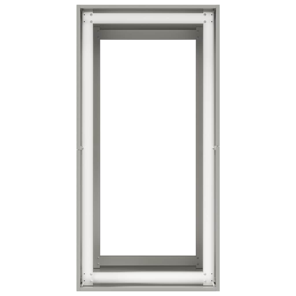 Lovelis, 40x80x80cm, nerūdijantis plienas