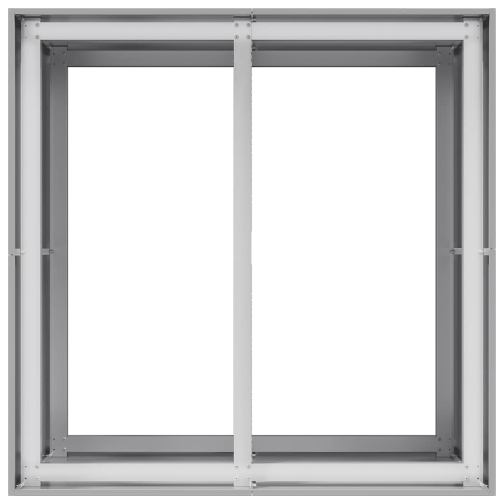 Lovelis, 80x80x80cm, galvanizuotas plienas