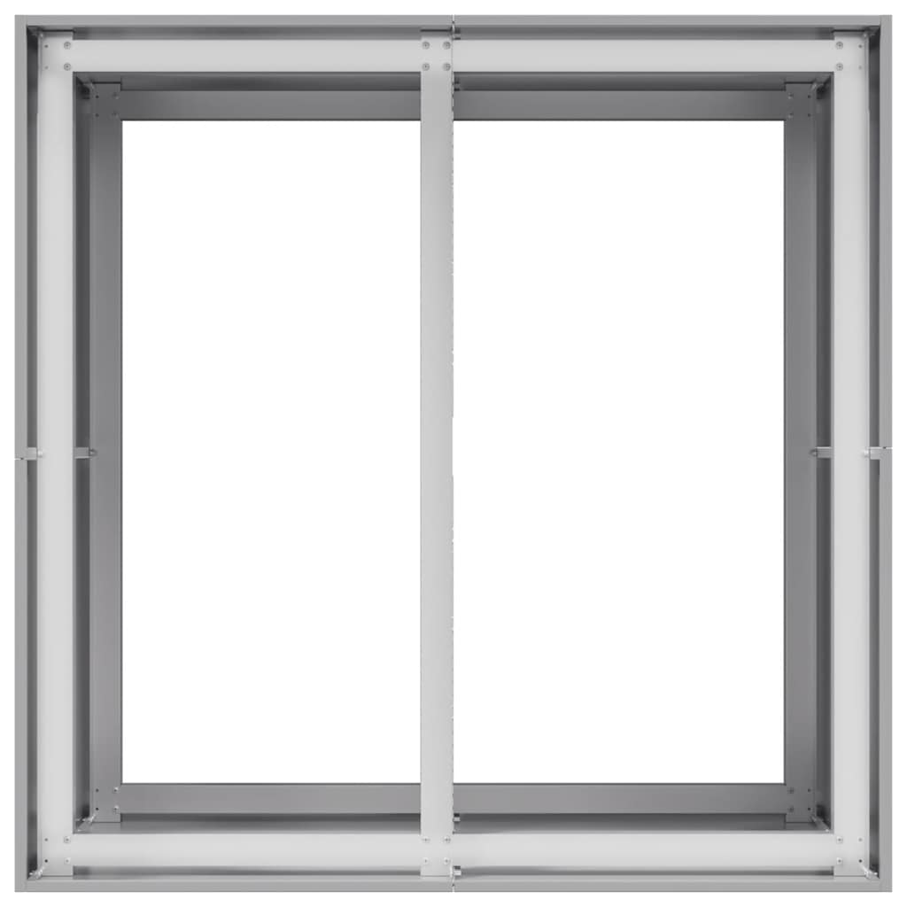 Lovelis, 80x80x80cm, galvanizuotas plienas