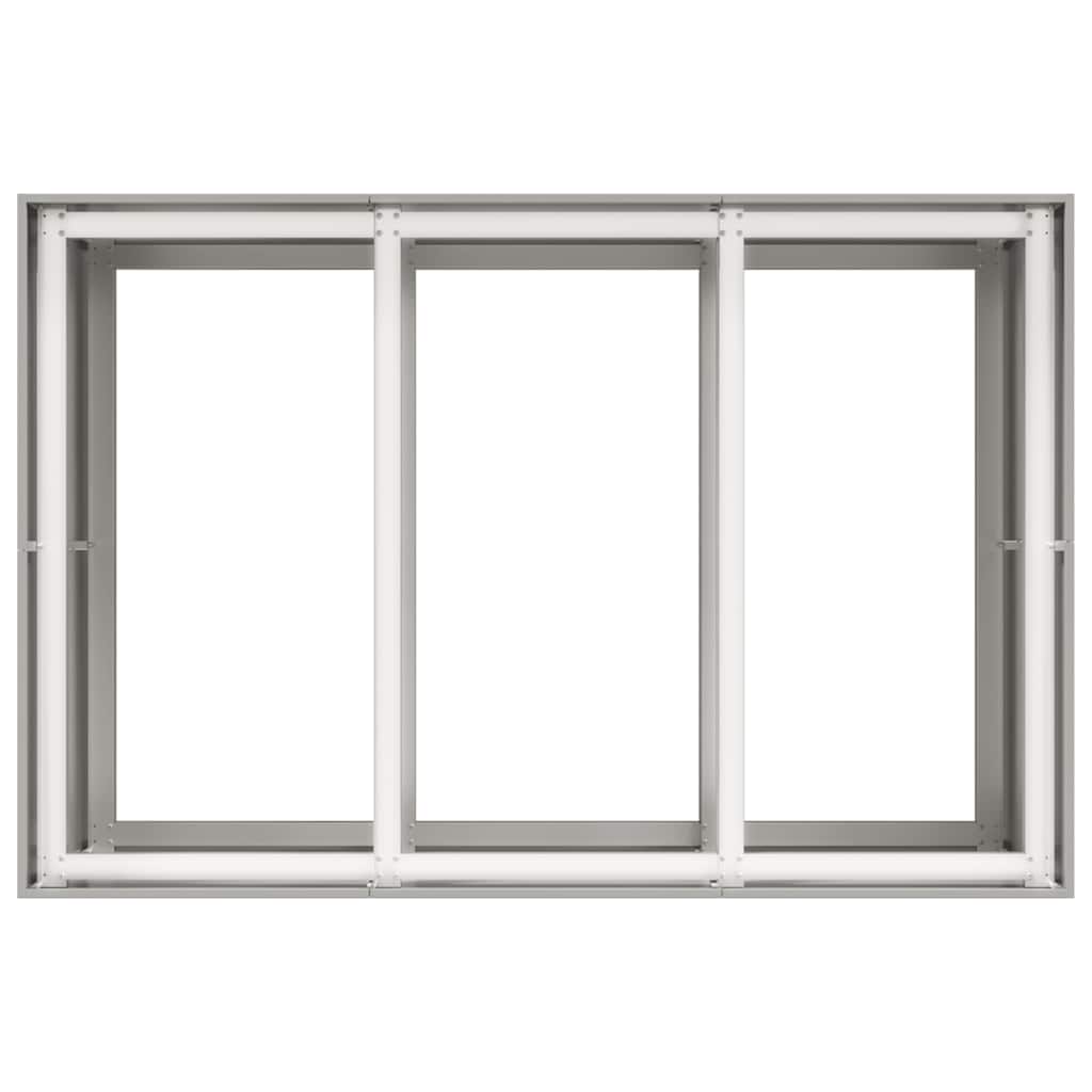 Lovelis, 120x80x80cm, nerūdijantis plienas