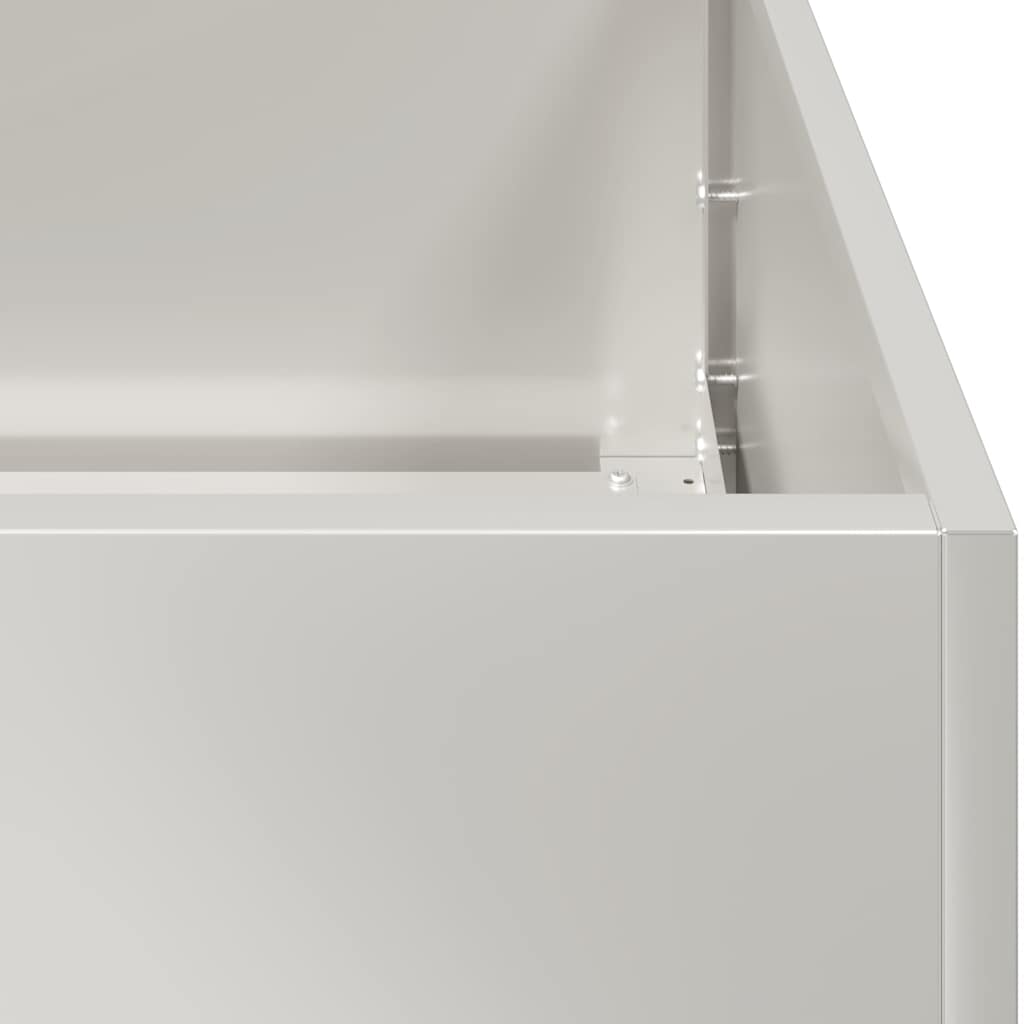 Lovelis, 120x80x80cm, nerūdijantis plienas