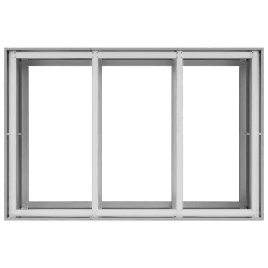 Lovelis, 120x80x80cm, galvanizuotas plienas
