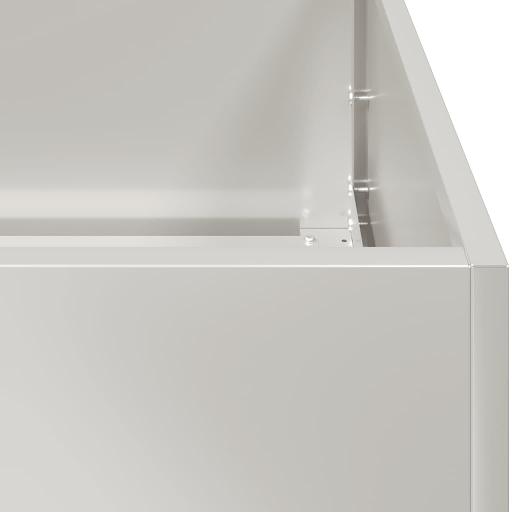 Lovelis, 80x80x30cm, nerūdijantis plienas