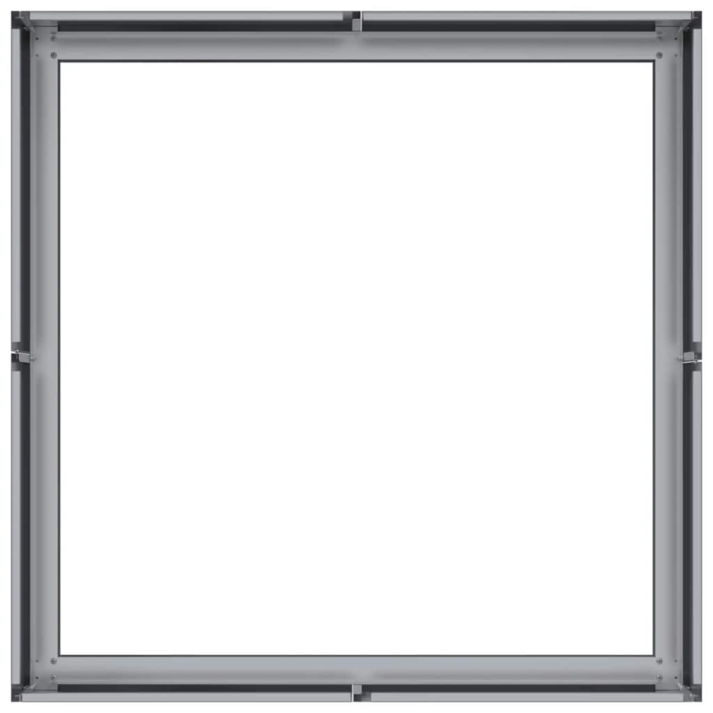 Lovelis, 80x80x30cm, galvanizuotas plienas