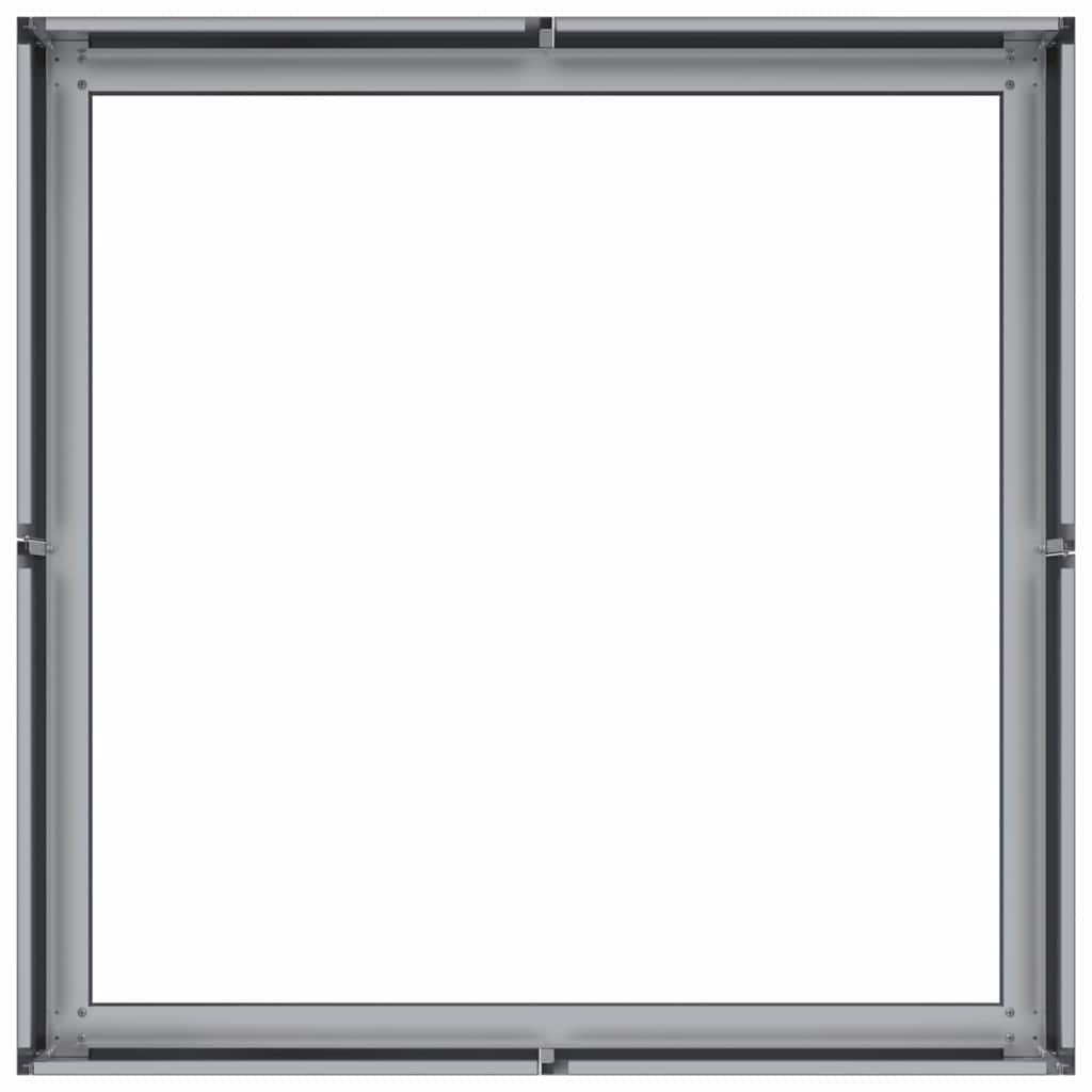 Lovelis, 80x80x30cm, galvanizuotas plienas