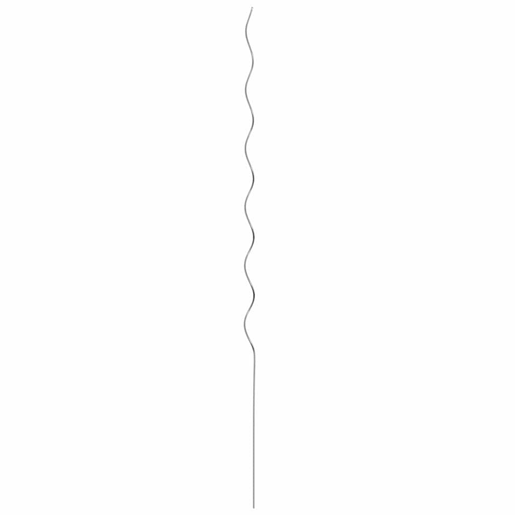 Spiralės augalų atramos 20 vnt 150 cm Cinkuotas plienas