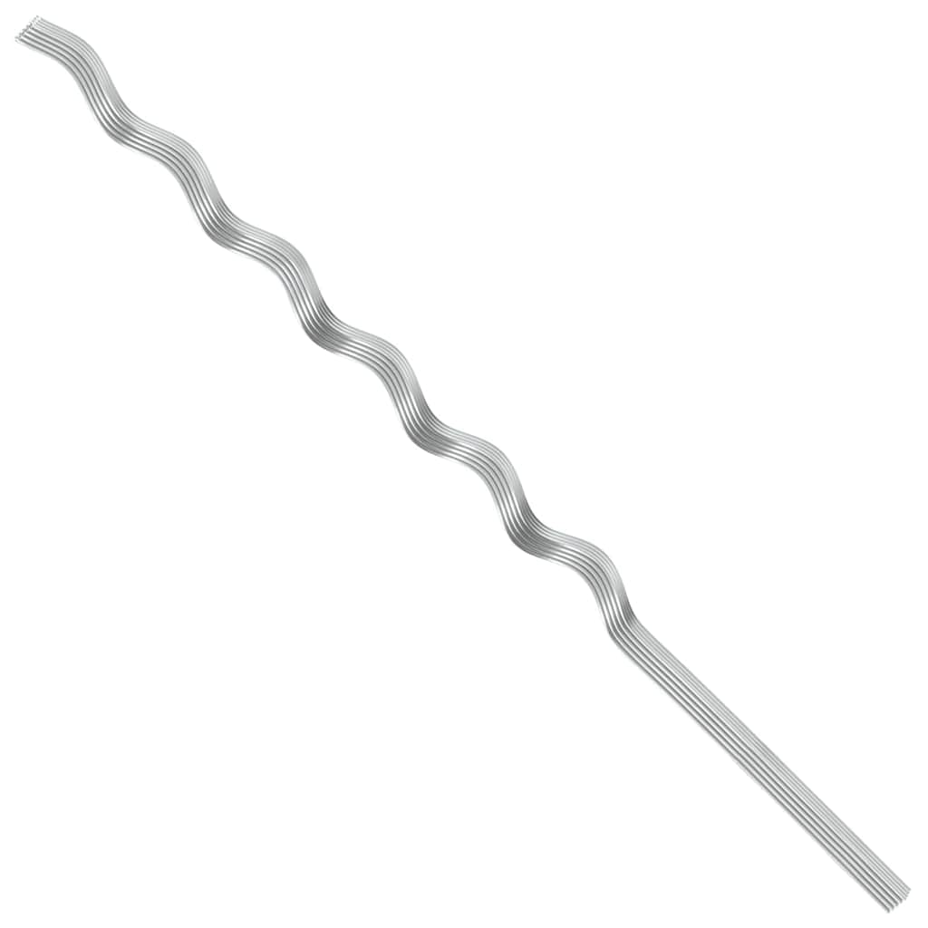 Spiralės augalų atramos 20 vnt 150 cm Cinkuotas plienas