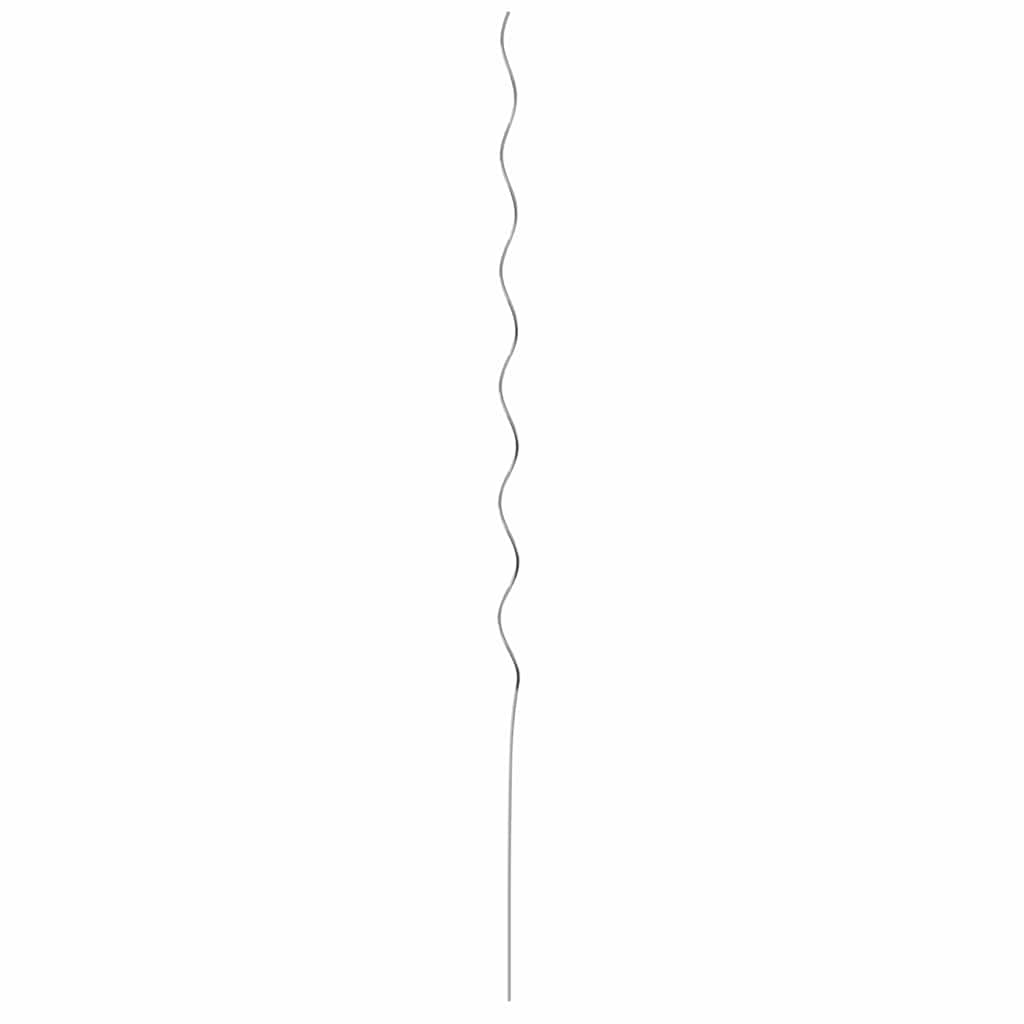Spiralės augalų atramos 20 vnt 150 cm Cinkuotas plienas