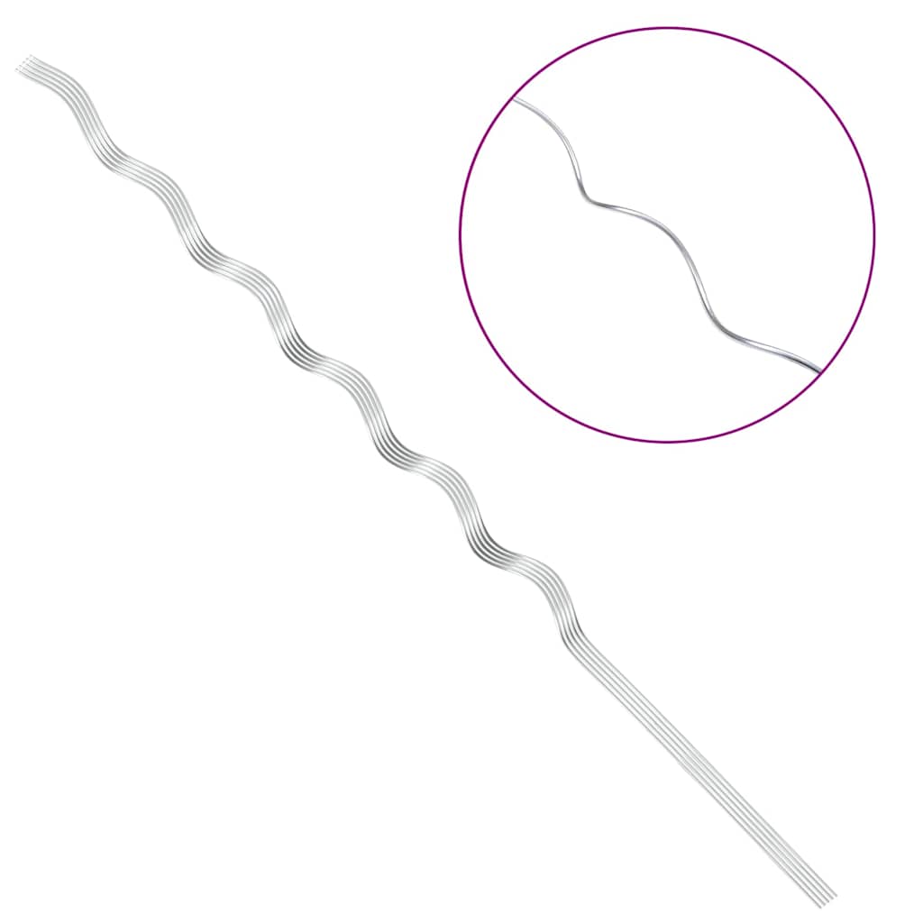 Spiralinis Augalų Laikiklis Sidabrinė Cinkuotas plienas 150 cm