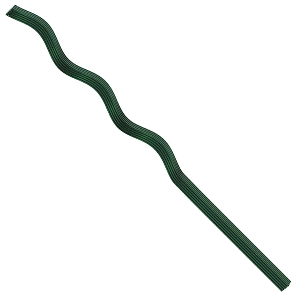 Spiralinės augalų atramos 20 vnt 110 cm Plienas