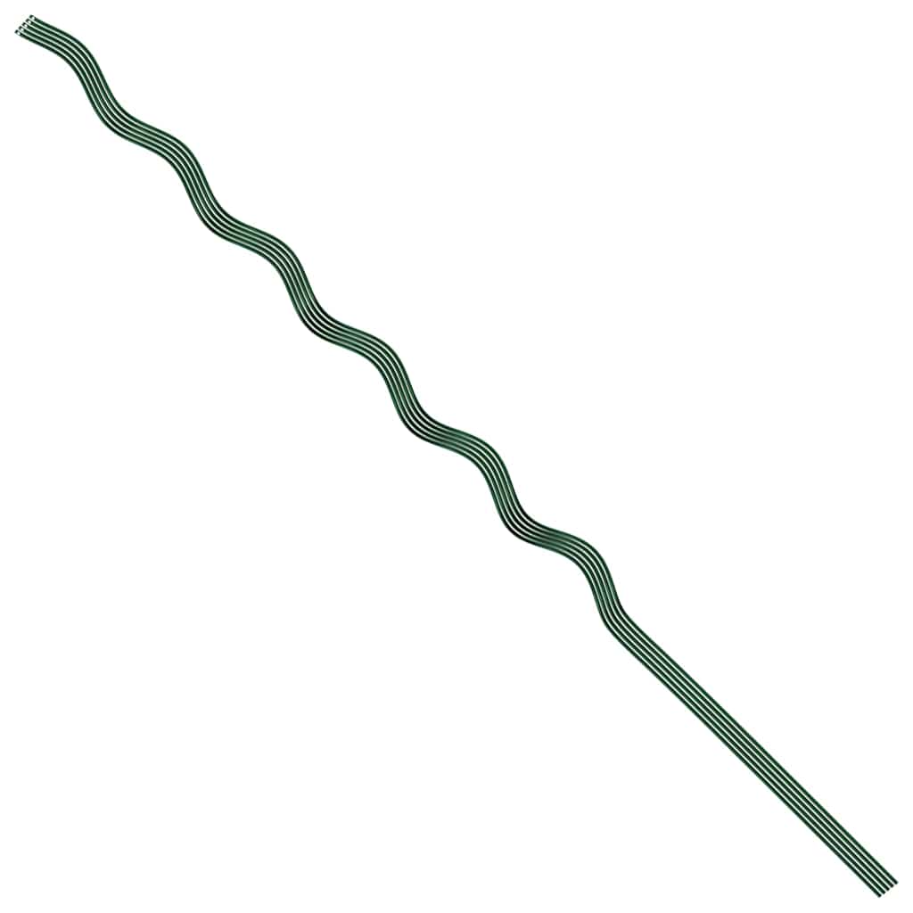 Spiraliniai augalų palaikymai 5 vnt 150 cm plienas