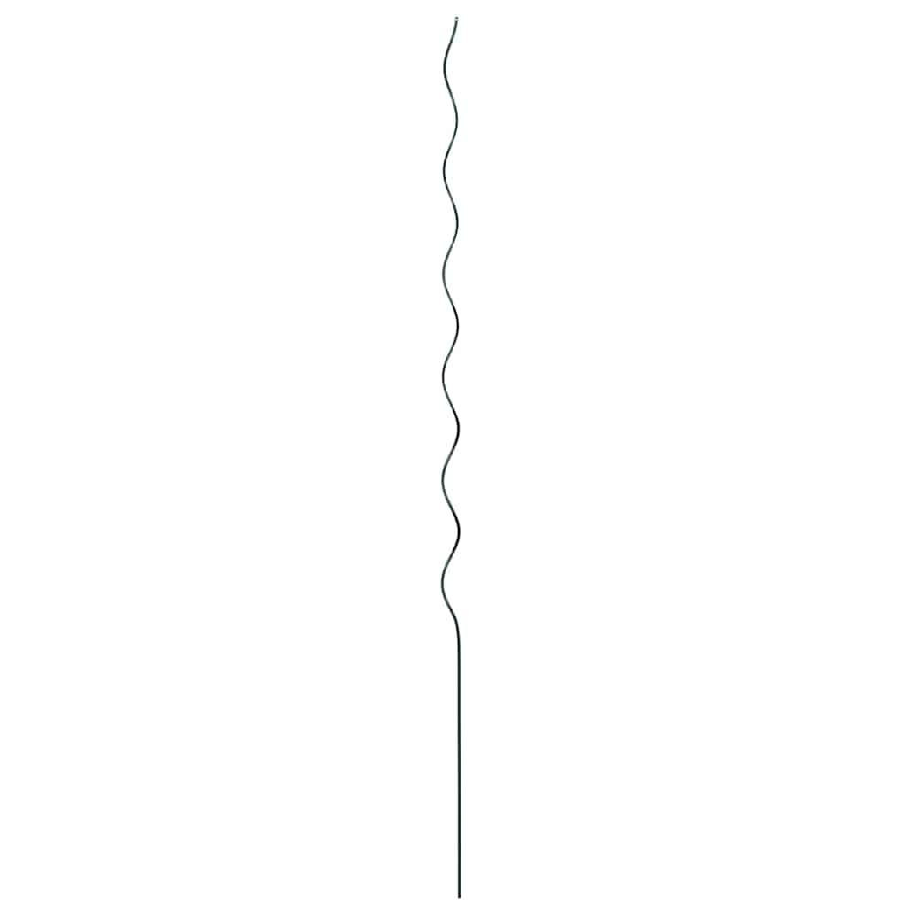 Spiraliniai augalų palaikymai 5 vnt 150 cm plienas