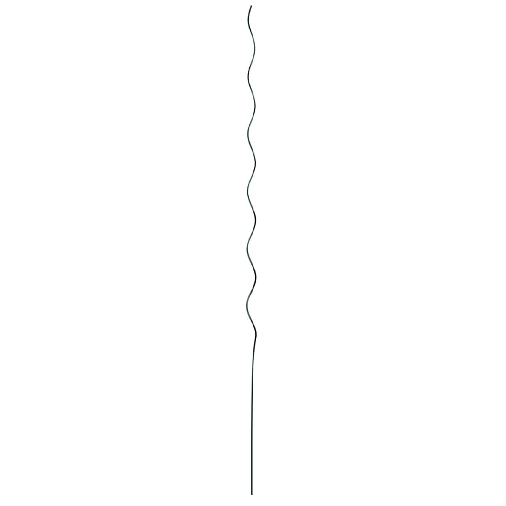 Spiraliniai augalų palaikymai 5 vnt 150 cm plienas