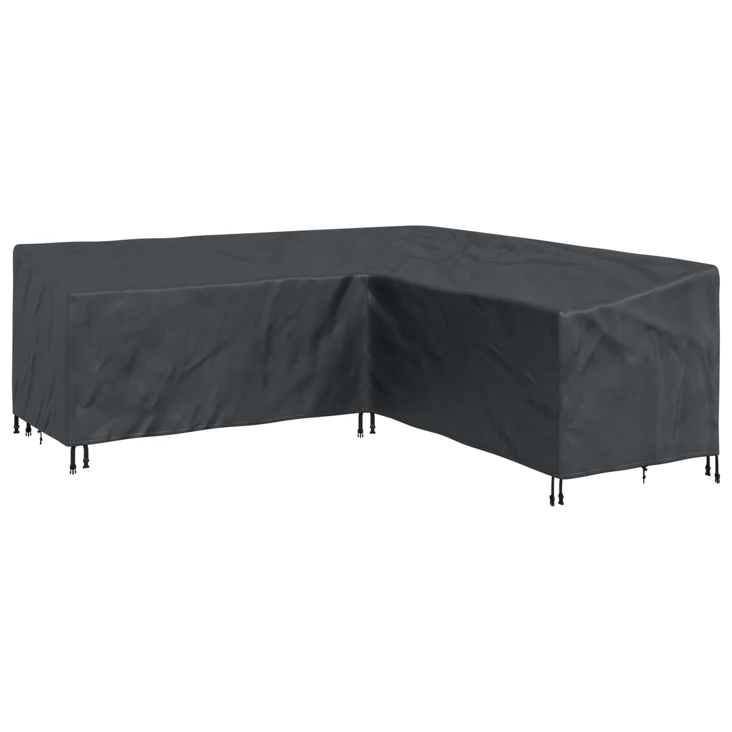 Baldų uždangalas Juodas 220 x 220 x 80 cm 420D Oksfordo audinys