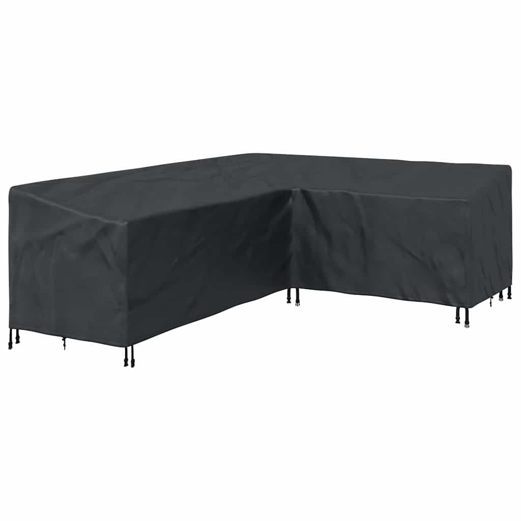 Baldų uždangalas Juodas 250 x 180 x 80 cm 420D Oksfordo audinys