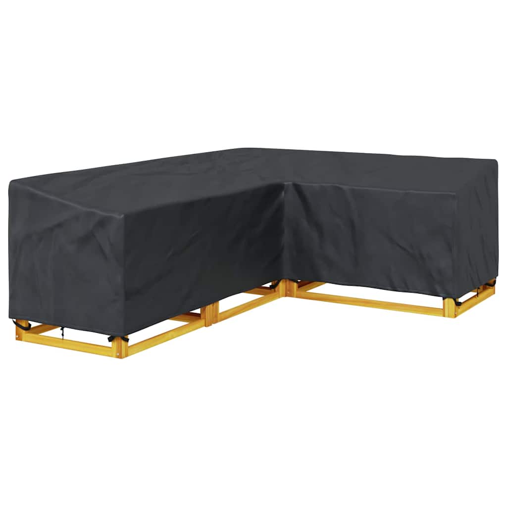 Baldų uždangalas Juodas 250 x 180 x 80 cm 420D Oksfordo audinys
