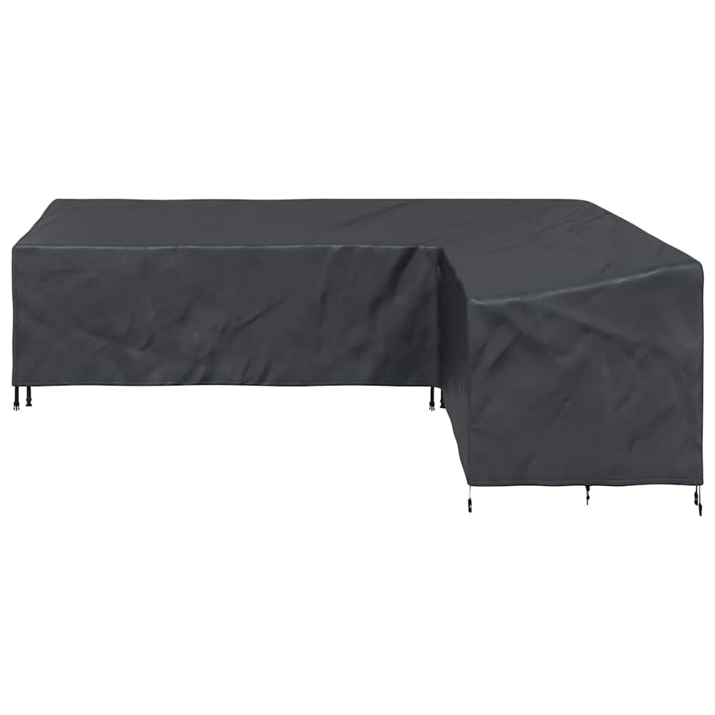 Lauko baldų uždangalas Juoda 286 x 222 x 80 cm 210D audinys