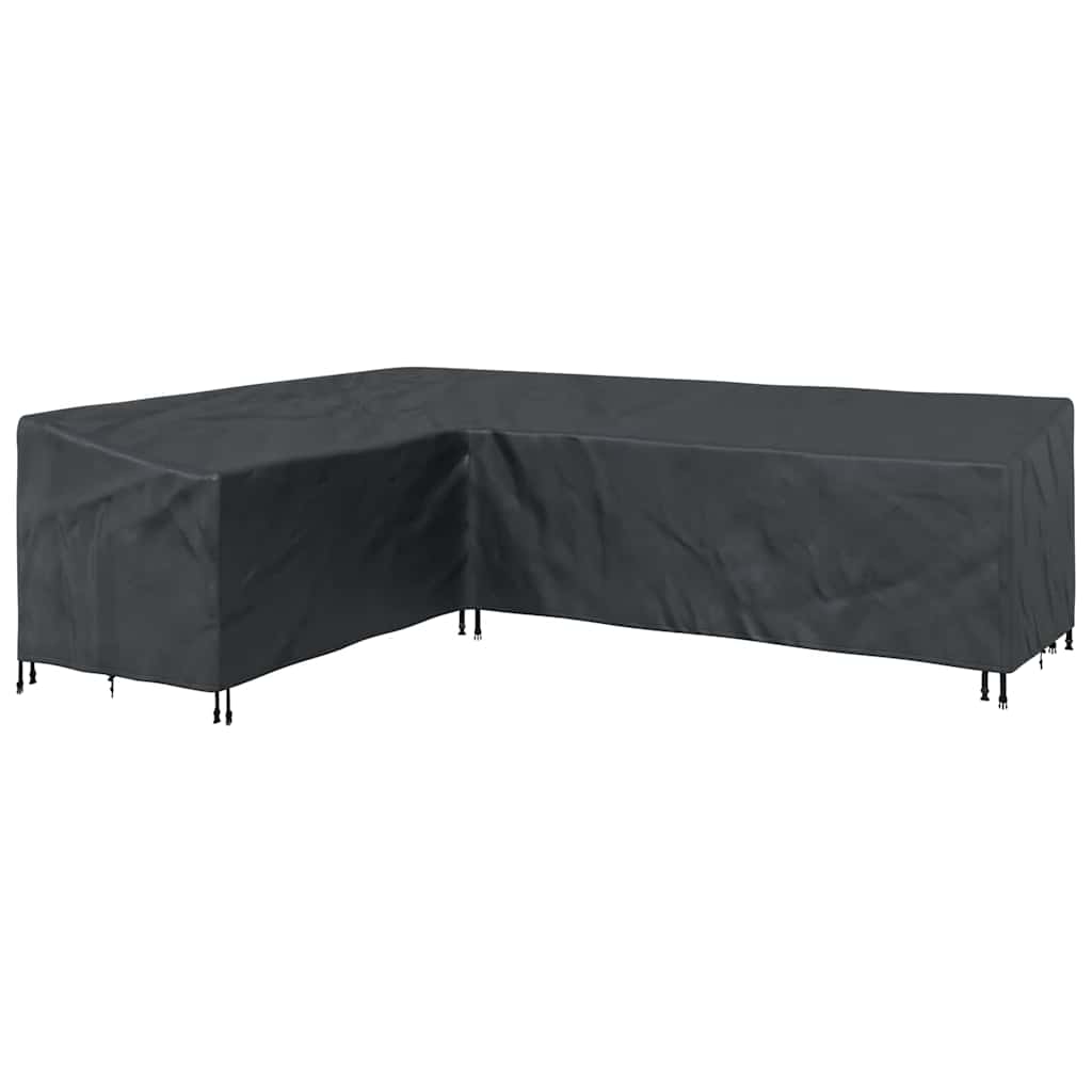 Lauko baldų uždangalas Juoda 286 x 222 x 80 cm 210D audinys