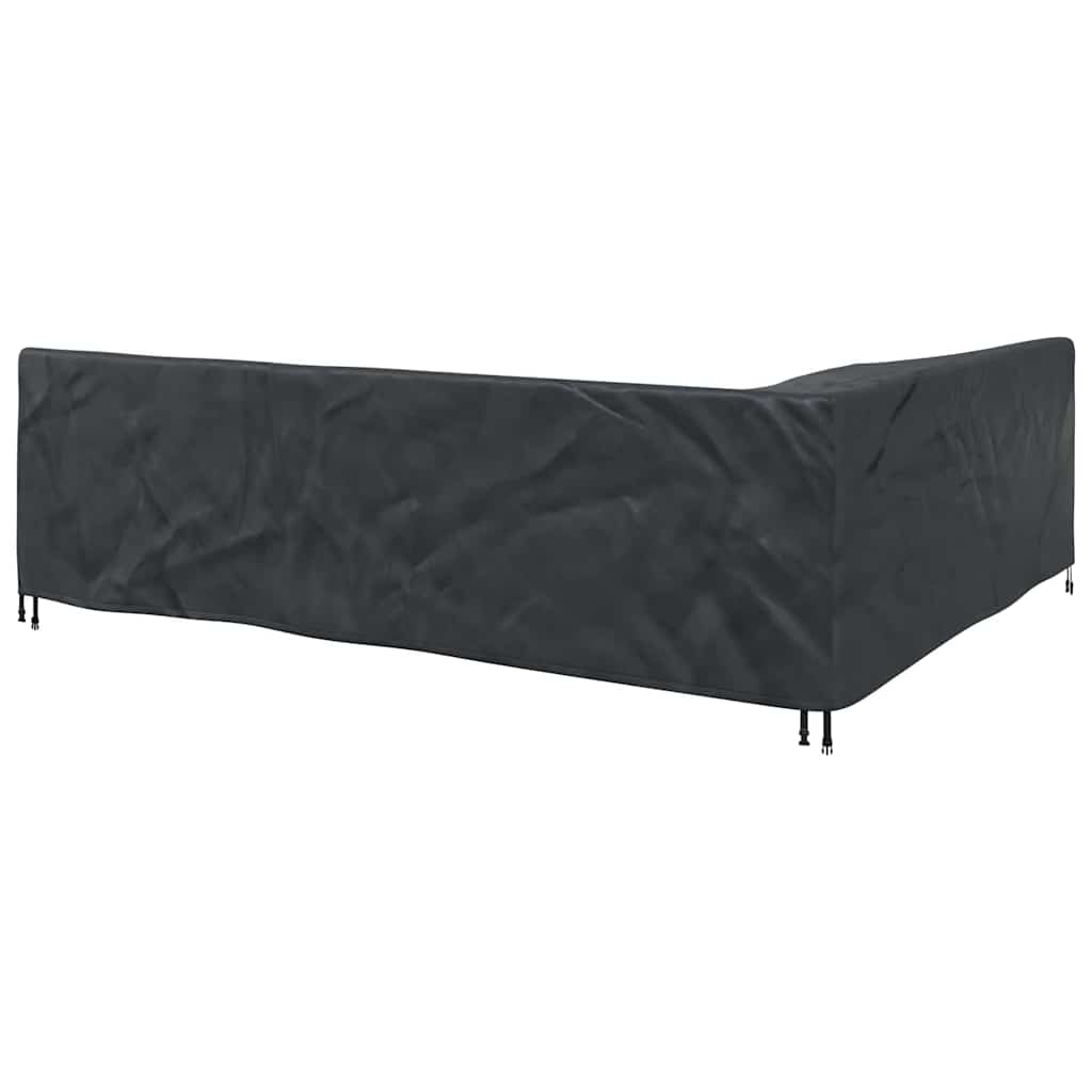 Lauko baldų uždangalas Juoda 286 x 222 x 80 cm 210D audinys