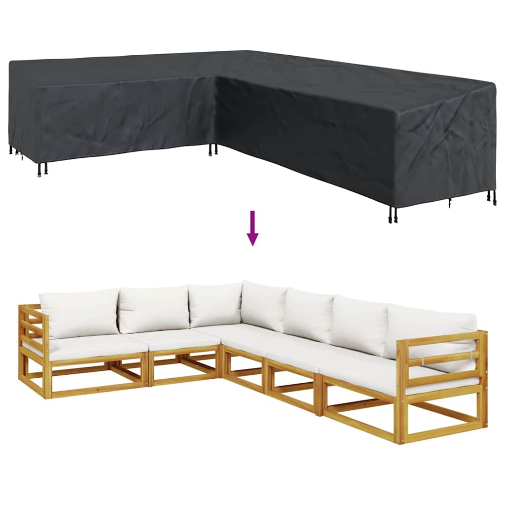 Lauko baldų uždangalas 330 x 255 x 80 cm 600D Oxford audinys