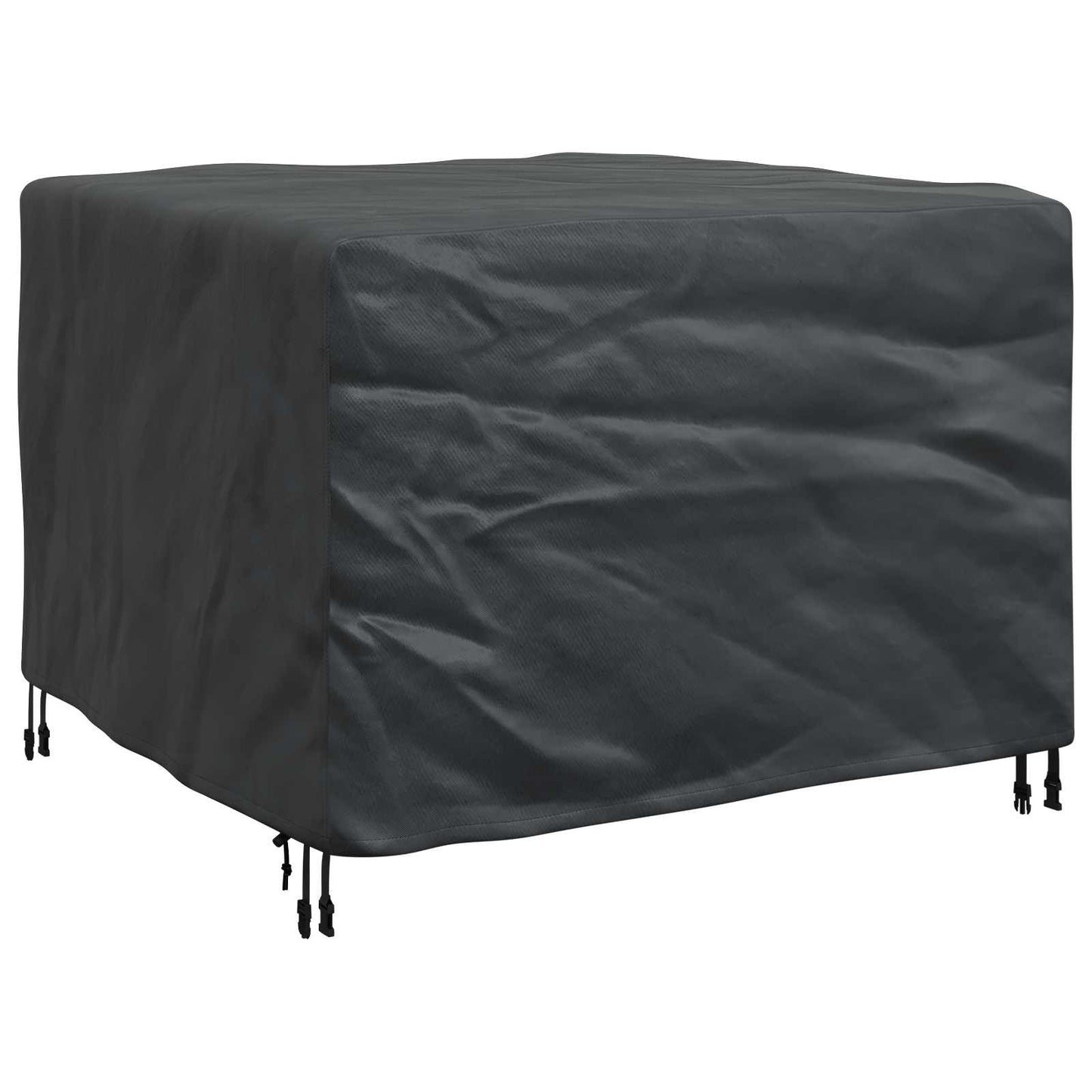 Lauko baldų uždangalas Juoda 113 x 113 x 73 cm 210D