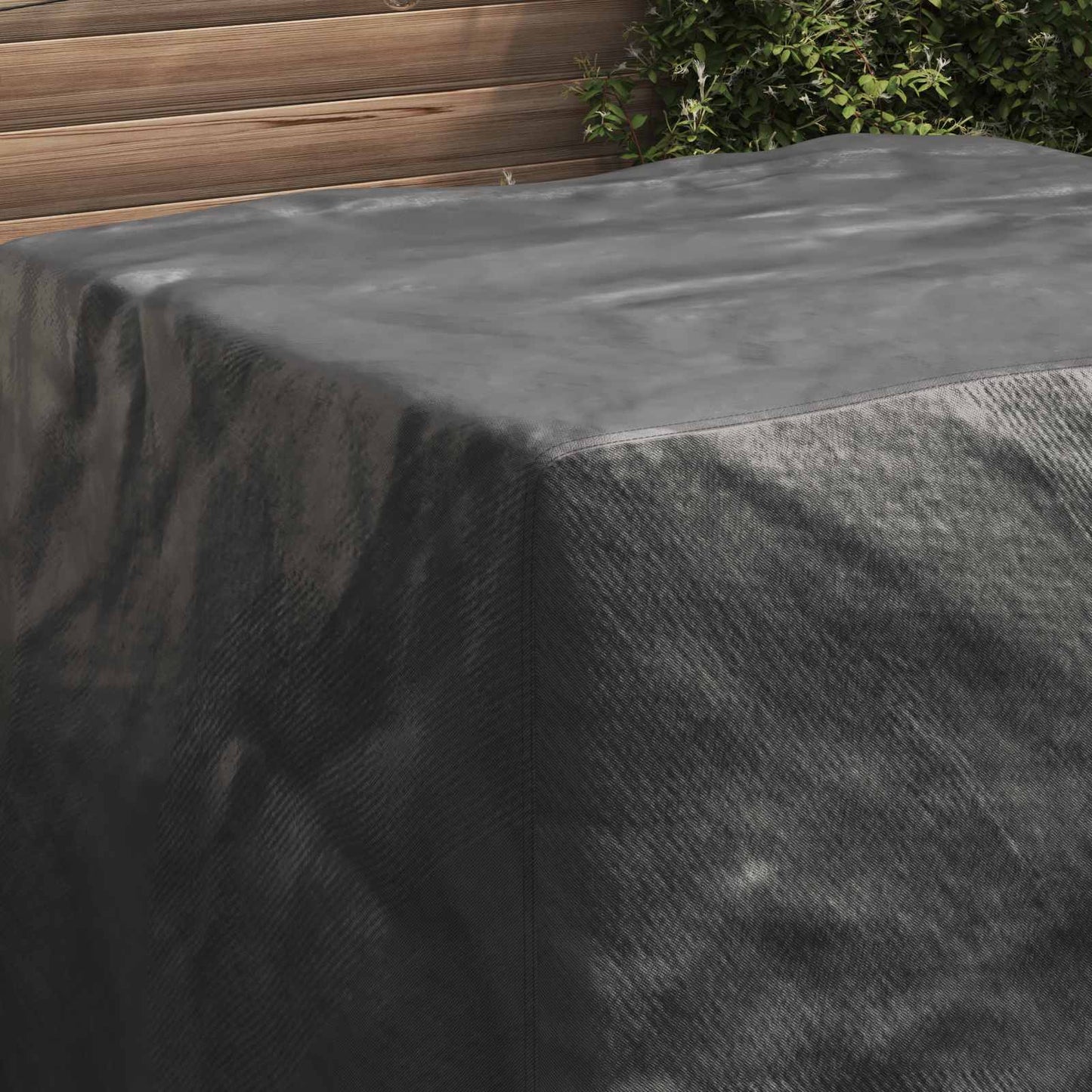 Lauko baldų uždangalas Juoda 116 x 100 x 120 cm 420D