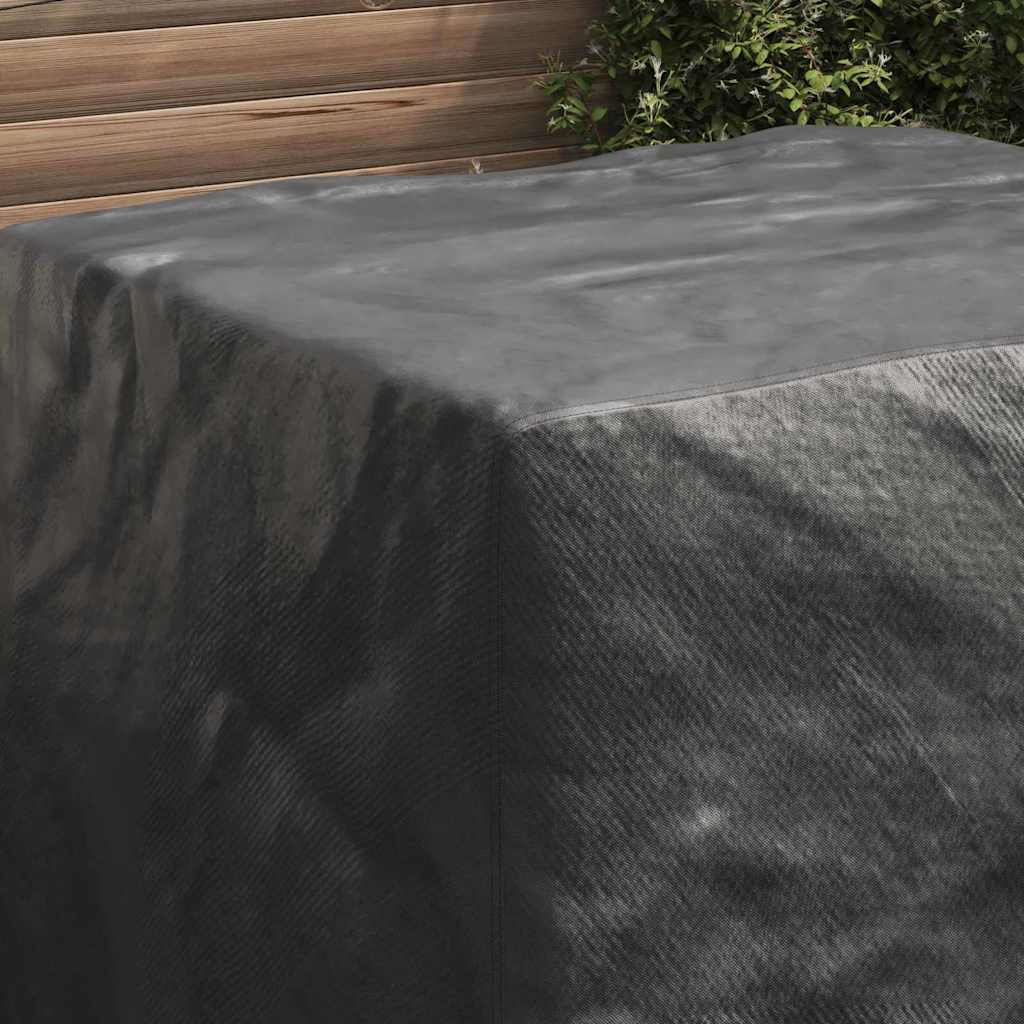 Lauko baldų uždangalas Juoda 116 x 100 x 120 cm 600D