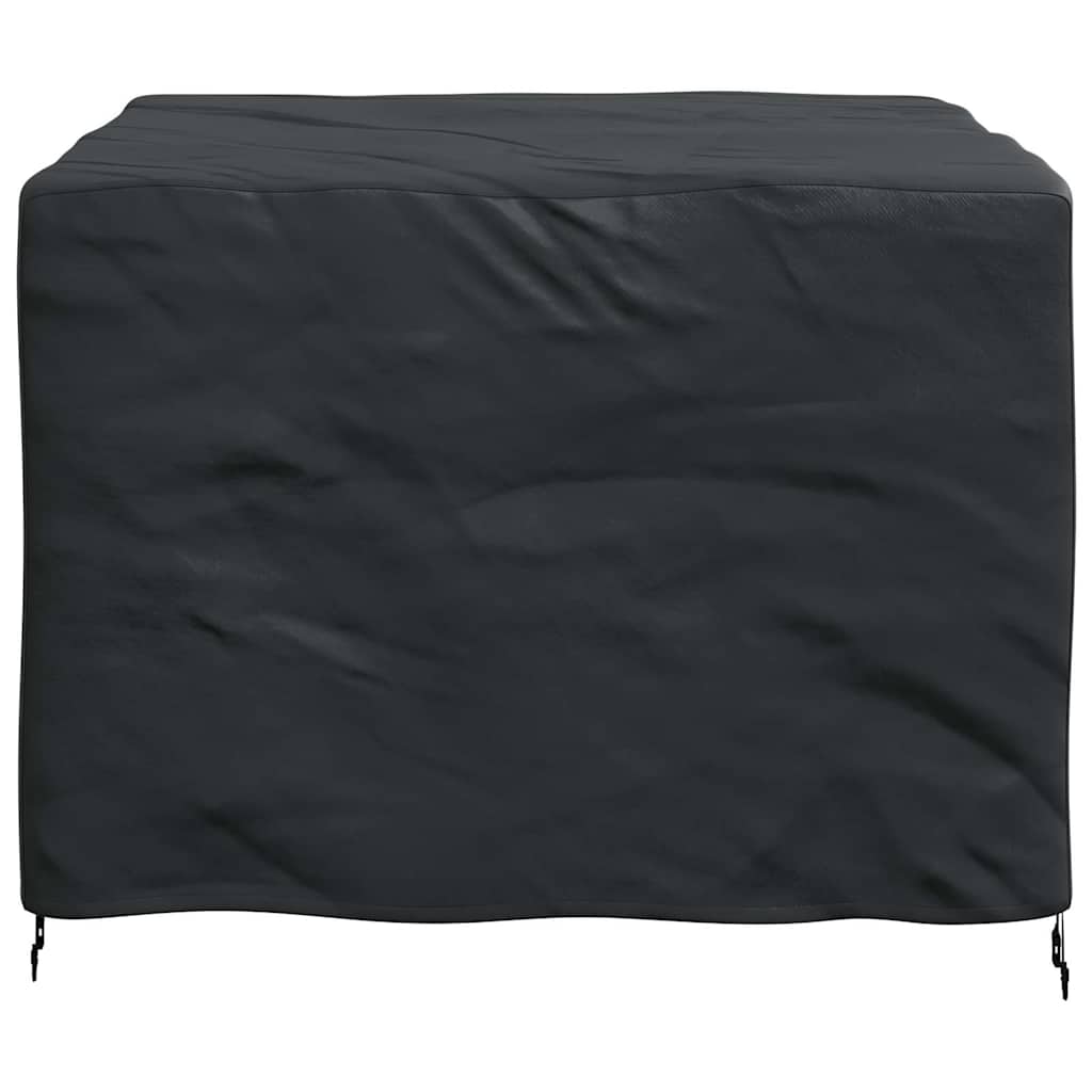 Lauko baldų uždangalas Juoda 125 x 125 x 74 cm 210D audinys